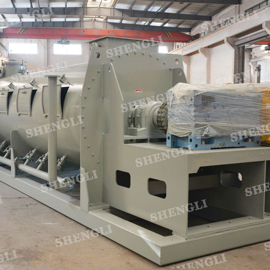 CMS-15000 单轴连续式搅拌机，用于固废处理